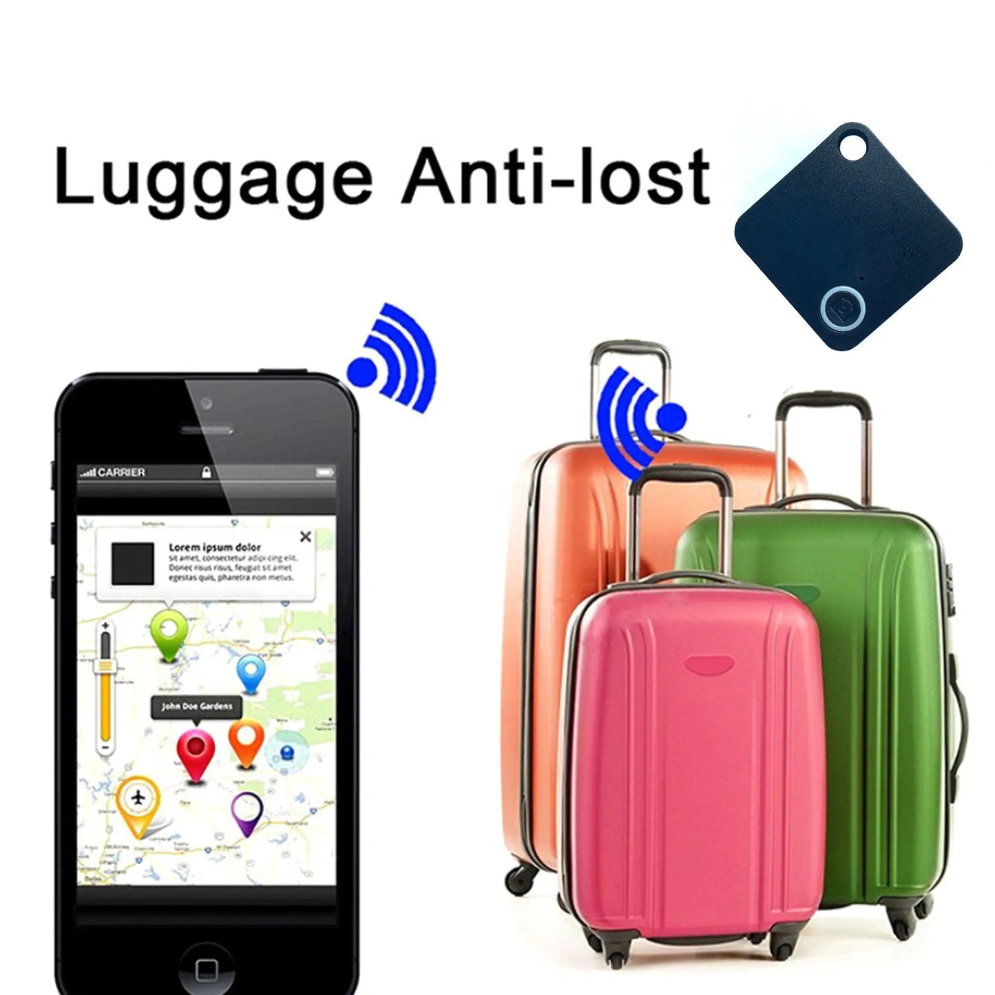 GPS Enabled Lost And Found Tracker 5-Pack