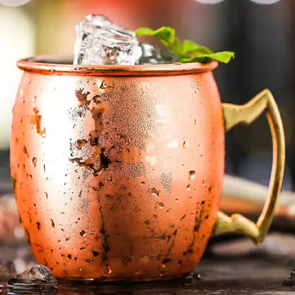 Moscow Mule Mugs Copper Polished Set of 2