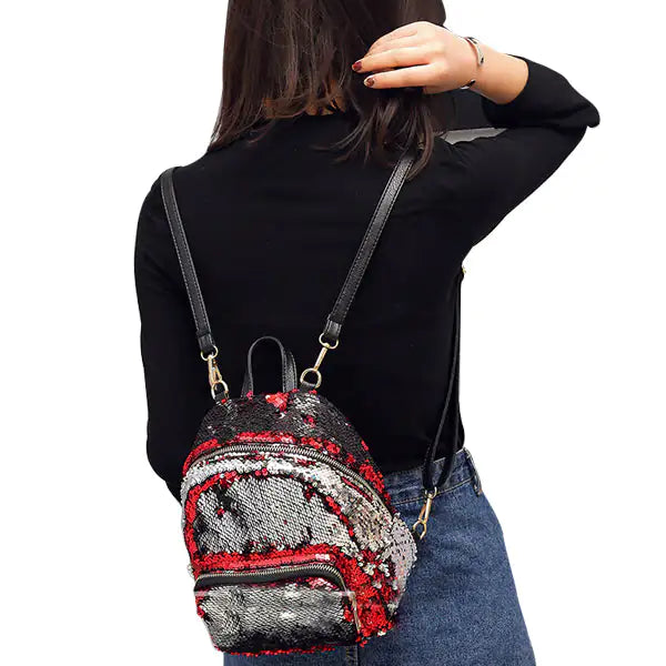 Let it Twinkle Sequin Backpack Pretty and Practical