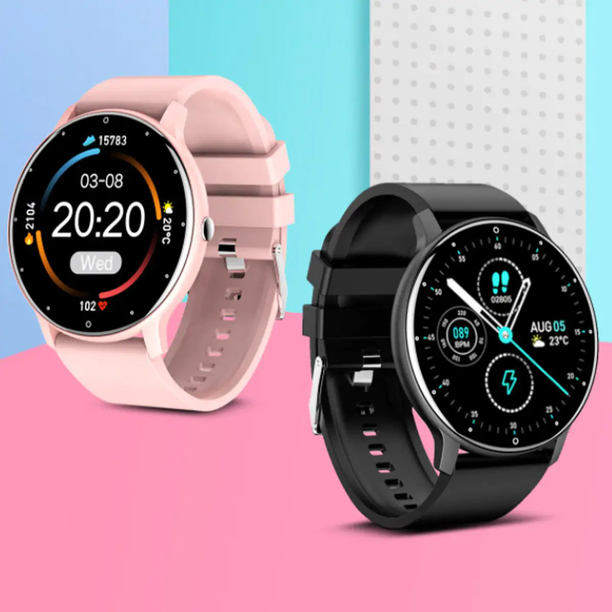 Duo Smartwatch Wellness And Activity Streamers