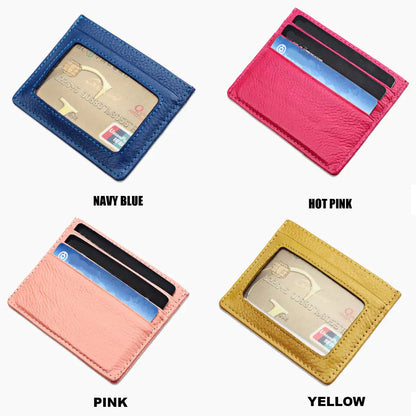 Skinny Mini RFID Safe Universal Minimal Wallet