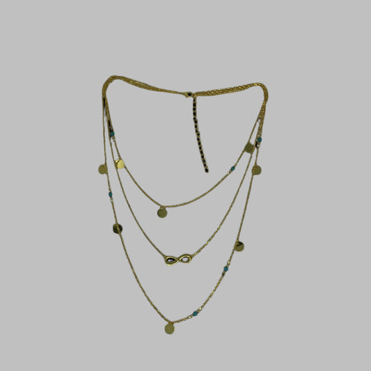 Infinite Trust Lariat Style Necklace