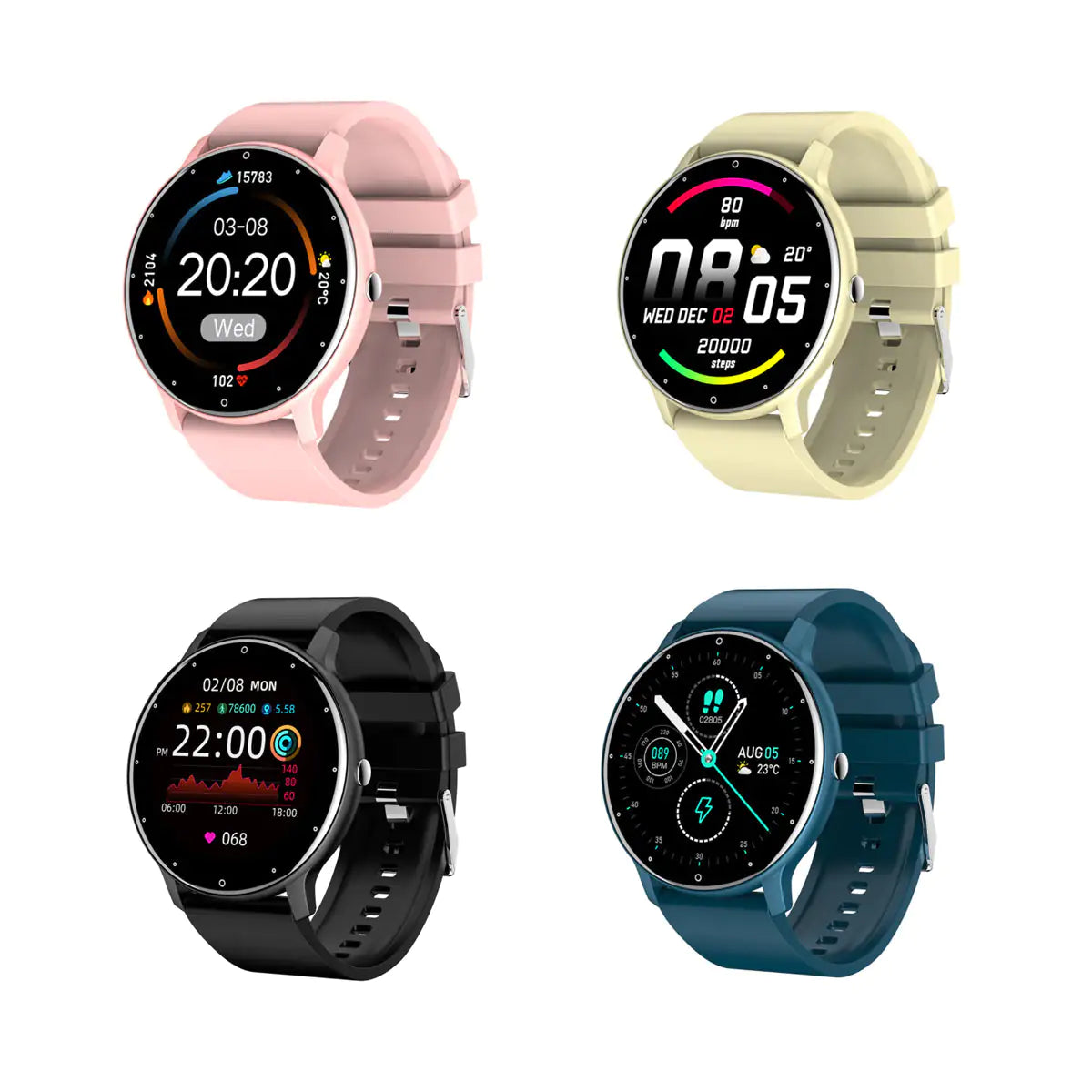 Duo Smartwatch Wellness And Activity Streamers