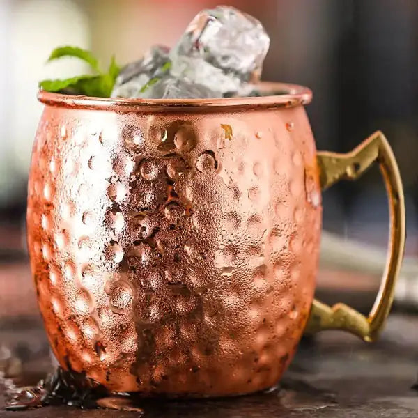 Moscow Mule Mugs Copper Polished Set of 2