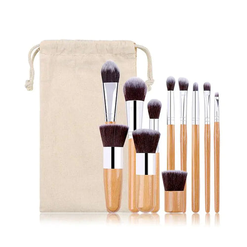 Lucky Beauty Bamboo Brush Set of 11 pcs