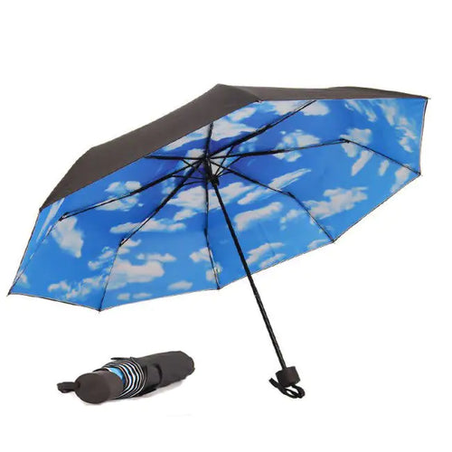 Rain or Shine Clear Sky Umbrella