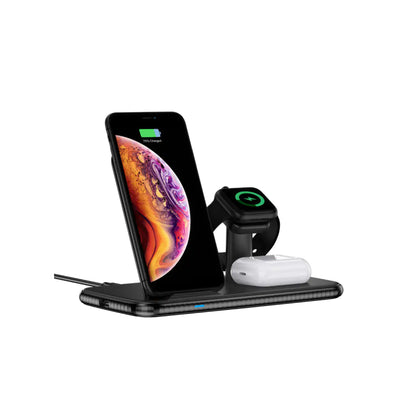 4 in 1 Wireless Fast Charging Hub